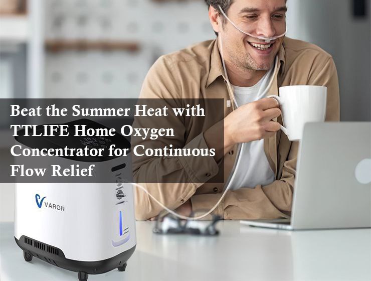 Clean O2 Thermal Machine Beat the Summer Heat with TTLIFE Home Oxygen Concentrator for Continuo ...