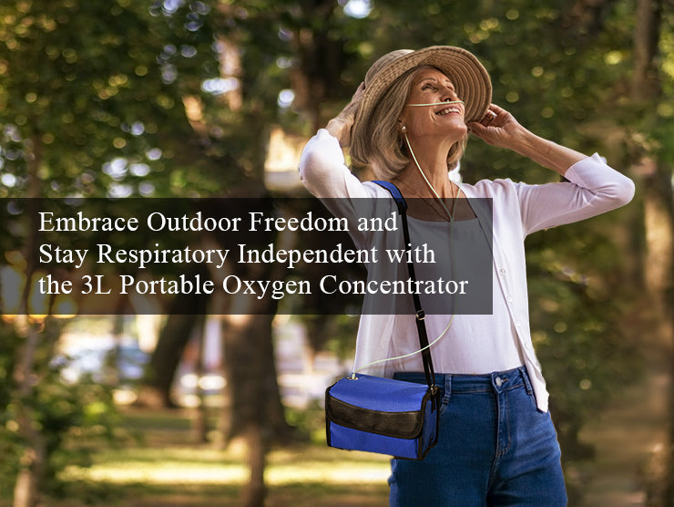 Embrace Outdoor Freedom and Stay Respiratory Independent with the 3L Portable Oxygen Concentrator