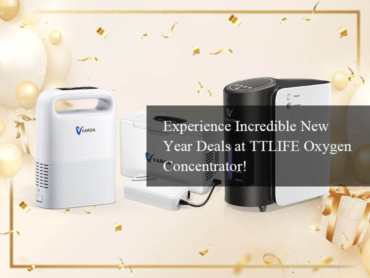 Experience Incredible New Year Deals at TTLIFE Oxygen Concentrator!