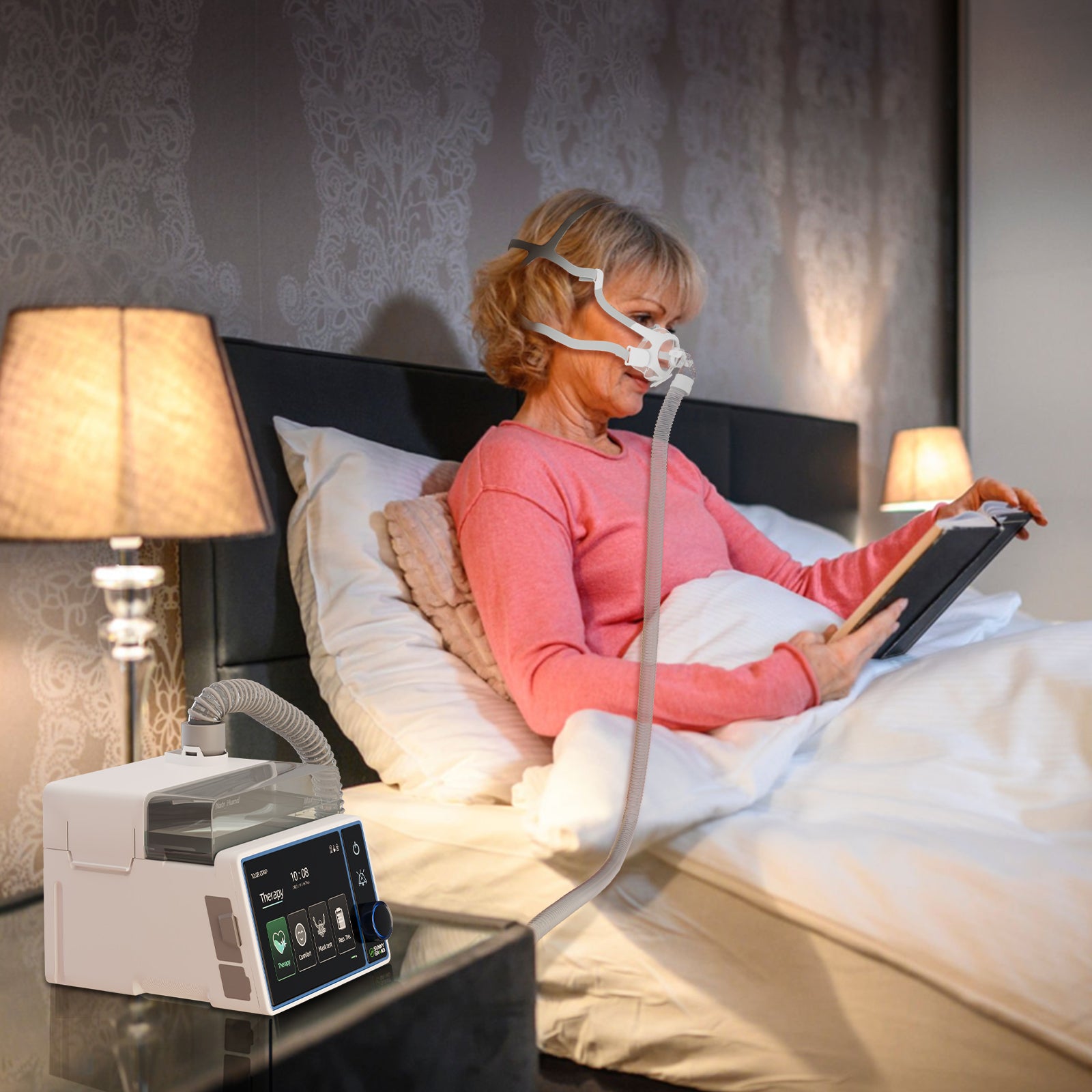 O2v Machine Bipap Machine NEW ARRIVAL VARON Sunny Series BiPAP Machine 25S With Heated Humidifer ...