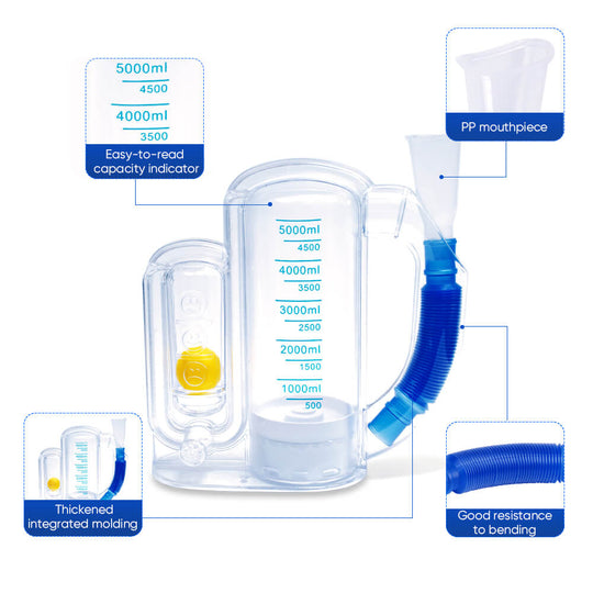 NEW ARRIVAL💥5000ml FDA Approved Lung Breathing Trainer