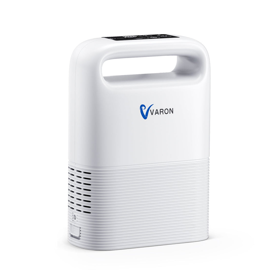 VARON 1-5L/min Pulse Flow Portable Oxygen Concentrator NT-02+One Free Gift