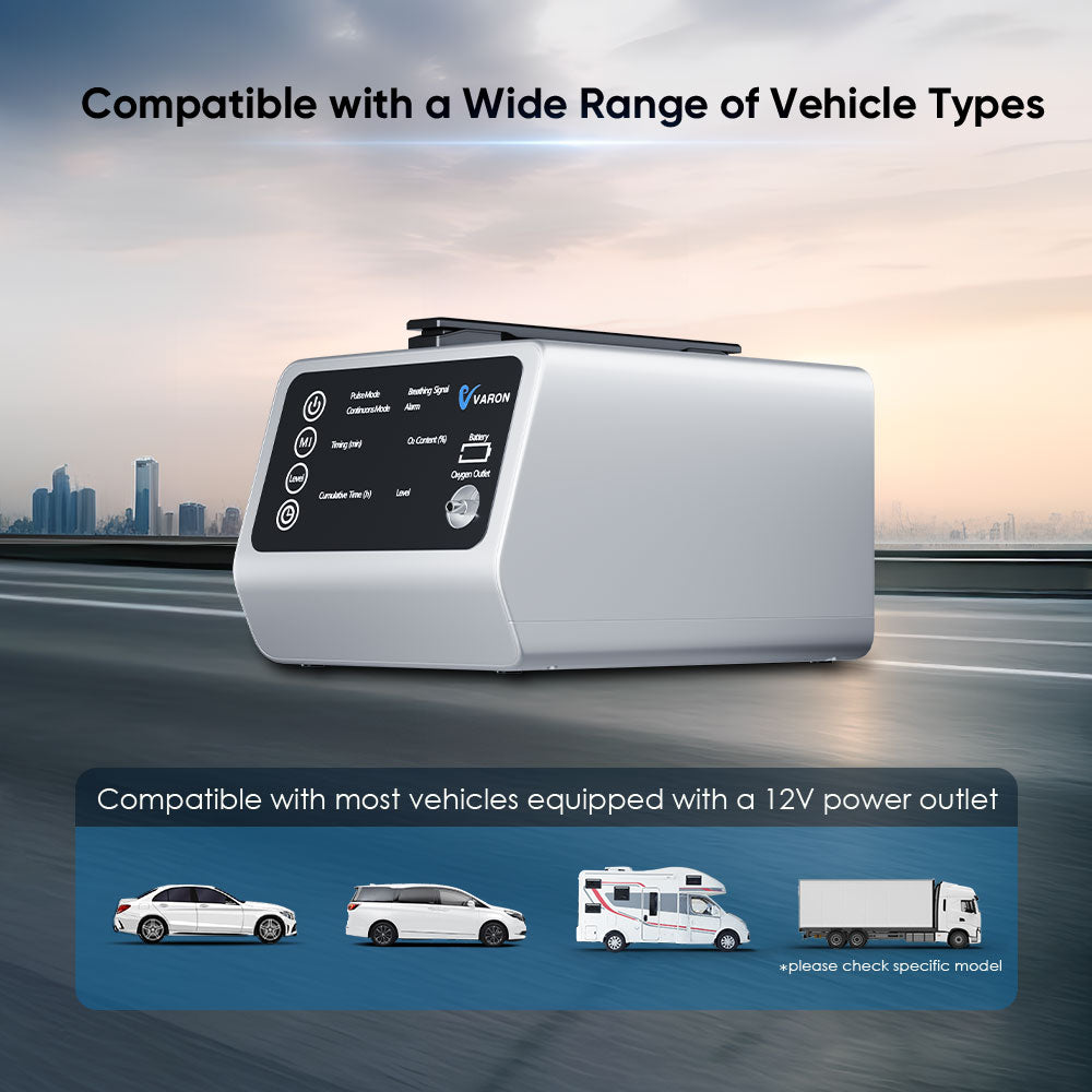 NEW ARRIVAL💥In-Car Portable Oxygen Concentrator for High Altitudes and Travel VT-1