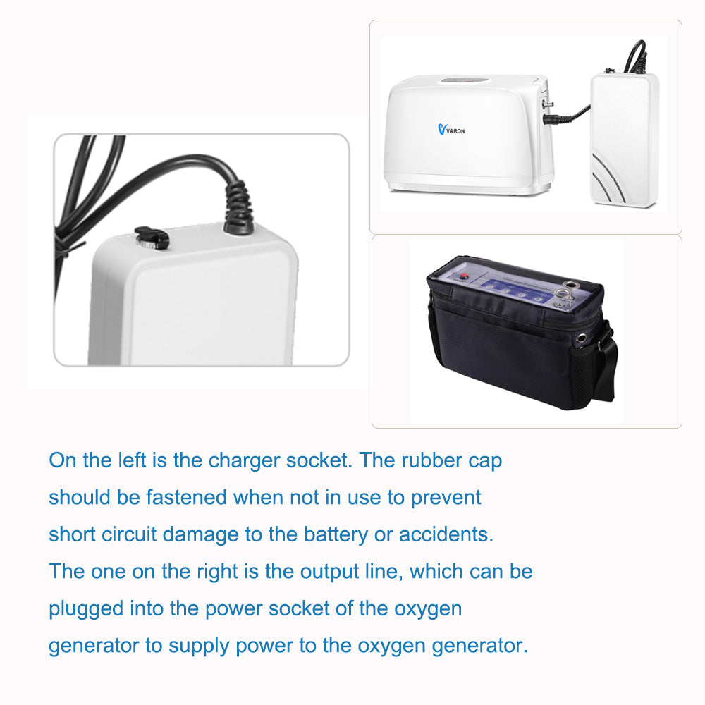 4 Cell Battery for Portable Oxygen Concentrator NT-03 & NT-05